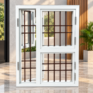 Premium Japani Steel Window Frame with Iron Grill – Patna